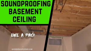 It's a nice basement ceiling idea to apply in a basement. Basement Ceiling Soundproofing 4 Diy Ways To Do It Cheap Youtube