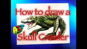 Skull island is the second film of legendary's monsterverse and as such, it should share some dna with godzilla. the opening credits in skull island show the passage of time with stock footage of major events, but there is also the top secret project monarch research spliced in. How To Draw A Skull Crawler Youtube