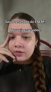 Saiu o resultado do enem!! #studytok #enem #study #estudos #sisu #inep  #2025 #redacao