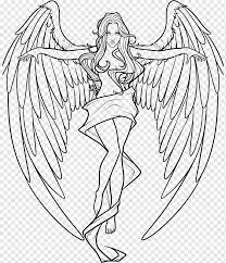 June 20, 2021, 4:38:12 am: Drawing Castiel Fallen Angel Sketch Angel Pencil Wings Symmetry Png Pngwing
