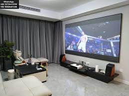 Ust Projector Screen Media Room Design Home Theater Rooms Home Theater Setup