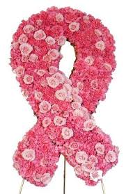 Breast cancer isn't what it was 20 years ago. Pink Ribbon Funeral Floral Cancer Flowers Funeral Floral Arrangements