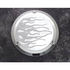 Guaranteed fit for harley davidson. Joker Machine Flame Chrome Billet Derby Cover 06 99f Harley Davidson Motorcycle Dennis Kirk