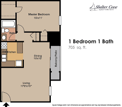 Depending upon the region of the country in which you plan to build your new house, searching through house plans with basements may result in finding your dream house. Small 1 Bedroom Basement Apartment Floor Plans Novocom Top