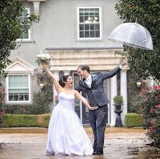 In addition to exchanging vows and celebrating at the reception, taking formal portraits is one of the most important activities on your wedding day. The Way We See It Rain On A Wedding Day Is Good Luck The Gardens Of Cranesbury View