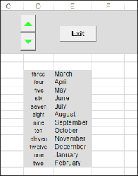 Click To Move Excel List Items Up Or Down Contextures Blog