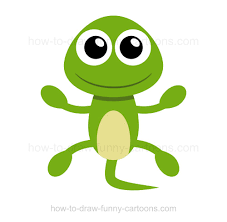 Komodo cartoon dragon lizard character clipart vector monitor vektor bild stockfresh clipground matter dark artikel blood. How To Draw A Lizard With A Fun Posture