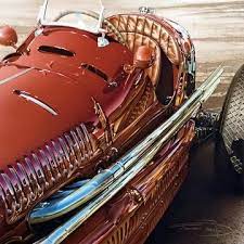 Maserati Monoplace 1939 Maserati 8c Tf By Francois Bruere Limited Edition Print Of 300 Giclee On Canvas Size 50 8cm X Maserati Automotive Automotive Art