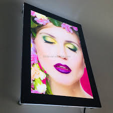 De China al por mayor de acrílico de publicidad cartel de luz LED de  visualización de imagen marco| Alibaba.com