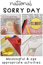 National sorry day is an annual event that has been held in australia on 26 may, since 1998, to remember and commemorate the. These Sorry Day Activities Are Ideal For Children In Year 3 And Year 4 Activities Focus On Aboriginal A National Sorry Day Aboriginal Education Reconciliation
