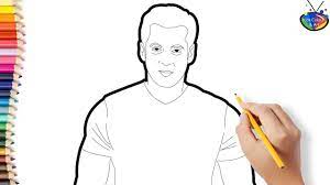 How To Draw Salman Khan Drawing For Kids Drawing For Kids Salman Khan Khan