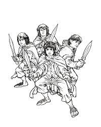 lord of the ring to color for kids coloring pages coloriage patte de loup