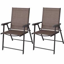 Cheap Outdoor Chairs Set Of 2 Outdoor Patio Folding Chairs Furniture Camping Deck Garden In 2020 Lounge Chair Outdoor Patio Chairs Metal Folding Chairs