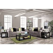 Its sleek lines blend well with different styles of furniture. Bradford Living Room Set By Furniture Of America Furniturepick