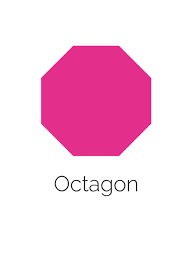 More precisely, no internal angles can be more than 180°. Free Printable Octagon Shape With Color Freebie Finding Mom