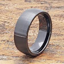 Ceramic Ring Black Ring Men S Wedding Ring Black Etsy Black Ceramic Ring Mens Wedding Rings Black Black Wedding Rings