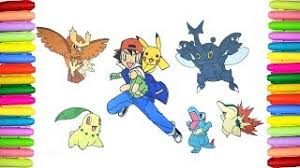 The first pokemon ash caught in the kalos region, and (in my opinion) the strongest pokemon he has ever owned. Pokemon Coloring Pages Coloring Ash Gen 2 Pokemon Team Youtube