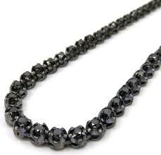 Whatever you're shopping for, we've got it. Buy Black Sterling Silver Black Diamond Tennis Chain 13 07ct 20 32 Online At So Icy Jewelry