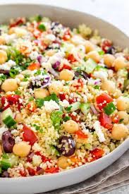 Reconstituting and steaming the couscous: Mediterranean Couscous Salad Jessica Gavin