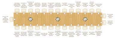 Elegant gold table number 12 seating chart. Table Plan Gallery