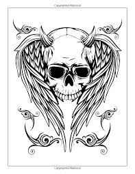 Printable outline tattoo coloring pages. Coloring Pages Skulls And Hearts Novocom Top