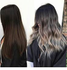 In fact, some black hair dyes have different undertones mixed, which are meant to cancel out changing your hair color can be a fun experiment and transition! What A Lovely Change Inspiring Ladies Ombre Hair Blonde Ash Blonde Hair Brown Hair Balayage