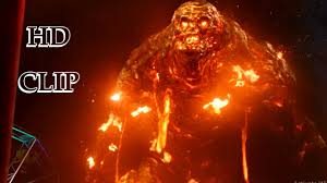 Lava monster at a park! Fire Elemental Attack Spider Man Far From Home 2019 Hd Movie Clip Youtube