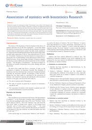 Biostatistics For The Biological And Health Sciences 2006 Pdf Association Of Statistics With Biostatistics Research
