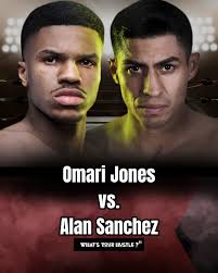According to ESPN, Omari Jones will face Alan Sanchez on ...