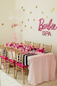 A stay at the spencer hotel & spa puts you right in the middle of your favorite literary works. A Glitzy Glam Barbie Spa Birthday Party Hostess With The Mostess