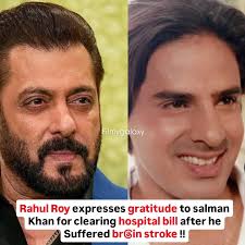 Rahul Roy expresses heartfelt gratitude to Salman Khan for his generosity  in covering his hospital bills after suffering a brain stroke. A true  gesture of kindness! ❤️🙏 . . . #RahulRoy #SalmanKhan #filmygalaxy