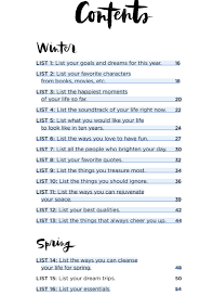 52listsproject Table Of Contents 1 August Journal Prompts Gratitude Journal Prompts Blog Journal Ideas