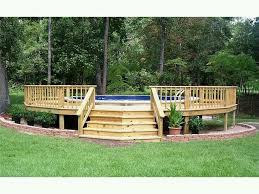 Terrass Above Ground Pool Landscaping Above Ground Pool Decks Swimming Pool Decks