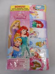 Princess Disney 7 Cotton Underwear Undies Panty Toddler Girls Size 2t 3t