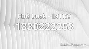 Code 153123619 roblox id code duck song. Fbg Duck Intro Roblox Id Roblox Music Codes