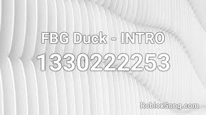 Roblox duck fight secret codes | june 2020 update. Fbg Duck Intro Roblox Id Roblox Music Codes