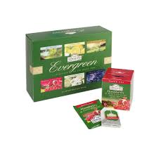 For those who like their green tea with a little extra oomph, our mint mystique is the perfect choice. Ahmad Tea Evergreen Selection 6 X 10 Foil Teabags Dibaonline De 6 99