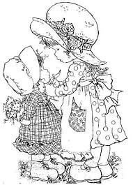 Taking Care Of Lil Sis Sarah Kay Stamp Sarah Kay Coloring Pages Coloring Books