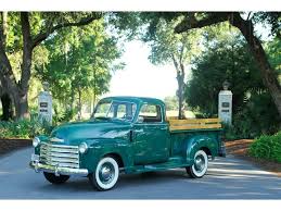 Image result for Chrome Green 1950 Truck