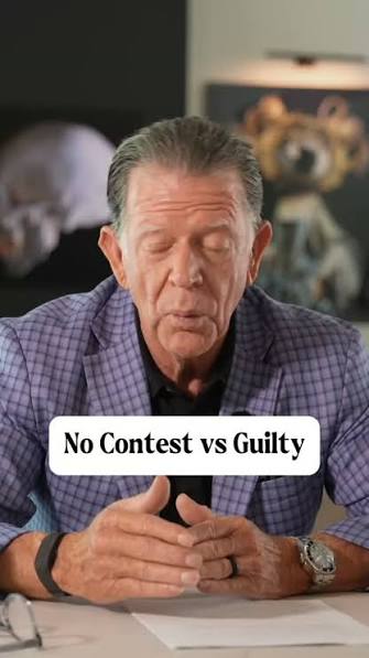 No Contest VS Guilty