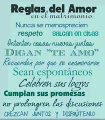 Reglas Del Amor En El Matrimonio Romances Ideas Healthy Marriage Love And Marriage