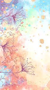 Phone Wallpapers Hd Watercolor Gold By Bonton Tv Free Backgrounds 1080x1920 Wallpapers Ip Flower Phone Wallpaper Galaxy Phone Wallpaper Painting Wallpaper