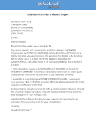 Sample and examples of motivation letter for job, internship, scholarship, university admission, study abroad, phd, masters of management etc. Sample Of Motivation Letter For Masters With Example Pdf