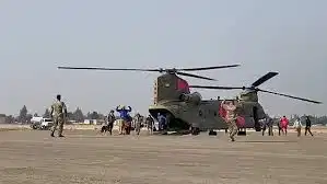 California wildfires: Hikers rescued by National Guard helicopter |  Mail Online