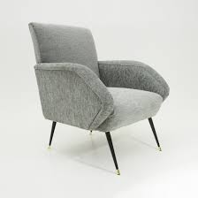 Get 5% in rewards with club o! Italian Mid Century Grey Armchair 1950s 81032