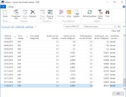 Istoricul cursului valutar cuprinde cotatiile principalelor valute in lunile si anii anteriori. OperaÈ›iuni Valutare In Dynamics Nav Partea I Kepler Management Systems