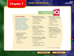 Ratio that allows you to assess your body size in relation to your height and weight. Chapter 1 Health And Wellness Ppt Video Online Download