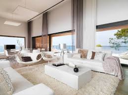 Modern White Dream House Living Room Modern Houses Interior Beautiful Houses Interior Modern Interior Design