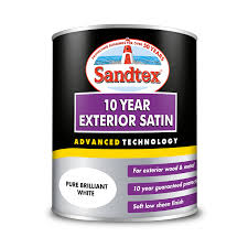 Waterproofing solutions for leakage, seepage & damp walls problems. Sandtex 10 Year Exterior Satin Paint