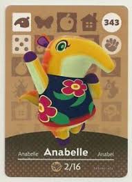 Maybe you would like to learn more about one of these? Animal Crossing Amiibo Card Anabelle 343 Series 4 Horizons Authentic Annabelle Ebay
